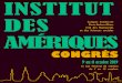 Congres IdA 2019 - INSTITUT DES...19 h 30 - 22 h 00 Cérémonie de clôture (sur invitation) AGENDA 17 h 30 – 19 h00 11 h 45 15 h 00 Pauses café Entre le 7 et le 13 octobre, n’oubliez