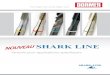 NOUVEAU SHARK LINE - Partool · 2018. 2. 5. · Des tarauds hélicoïdaux à bague jaune, rouge et bleue pour les aciers et les aciers inoxydables, présentent un traitement spécial
