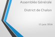 Assemblée Générale District de Chalon - UNSS 71 Handball minimes filles Honneur VTT équipe Raid UNSS 4e acad 1er dpt 1er 3e dpt 10e dpt / St Dominique Handball minimes garçons