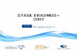 STAGE ERASMUS+ 2017 · avoir de l'expérience dans le domaine électrique est quasiment toujours un prérequis au recrutement) ce stage a pour moi été une opportunité extraordinaire
