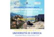 RENCONTRES INTERNATIONALES ENJEUX ......Université de Corse Pasquale Paoli - Dossier de presse - Rencontres internationales : ‘‘Enjeux environnementaux, regards croisés Suède
