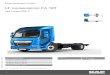 LF 230 /320 FA 18T 4X2 Porteur 7...DAF Trucks France, Tél: 01 49 90 80 00, LF 260 PX-7 (194 kW / 264 Ch) LF 230 PX-7 (172 kW / 234 Ch) MOTORISATIONS P.T.R.A. maxi 18000 kg P.T.A.C