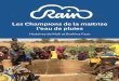 Les Champions de la maitrise l’eau de pluies · bénéficié du potentiel attribué à la col-lecte des eaux de pluie. La plupart des gens savent que la pluie devient de plus en
