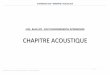 CHAPITRE ACOUSTIQUE - A150 Albea · 2017. 4. 18. · Choix des protections acoustiques À Bouville, proximité propr: privilégier les protections à la source et de préférence