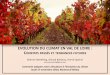 EVOLUTION DU CLIMAT EN VAL DE LOIRE : C...La région de Saumur : Teneur en sucre: + 54 g/L Degré Alcoolique Probable + 3.2 Teneur en acidité Totale: - 2.0 g/L 125,0 150,0 175,0 200,0