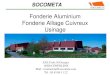 Fonderie Aluminium Fonderie Alliage Cuivreux Usinagemedia.sous-traitance-competitive.com/Presentation/... · 2017. 3. 24. · Fonderie Aluminium Fonderie Alliage Cuivreux Usinage