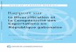 World Bank Document · 2016. 7. 14. · v. REMERCIEMENTS. L. e rapport sur la diversification et la compétitivité des exportations au Gabon a été élaboré dans le cadre de la