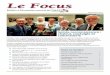 Le Focus · 6 Le ocus Septembre 2017 Nos comités à pied d’œuvre Voici le résumé des rencontres s’étant tenues depuis la dernière parution du Focus : Comité national du