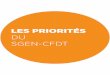 Présidentielles 2017 - Priorités du Sgen-CFDT · 2018. 5. 29. · En tant que syndicat qui rassemble tous les personnels, quels que soient leur mé- ... aux déﬁs de la révolution