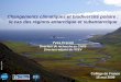 Changements climatiques et biodiversité polaire : le cas des … · 2013. 1. 29. · Changements climatiques et biodiversité polaire : le cas des régions antarctique et subantarctique