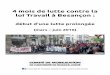 4 mois de lutte contre la loi Travail à Besançon...La manifestation du 17 mars, partie de la fac de lettres, a rassemblé 400 étudiant.e.s et lycéen.ne.s, ... bout de 2h de rassemblement