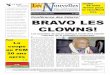 BRAVO LES CLOWNS! - Interco’ Outre-mer · 2020. 6. 10. · duit, la politique Mahoraise à deux balles, s’est invitée dans le débat et a fait capoter l’élection du prési-dent