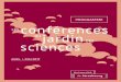 PROGRAMME - Jardin des Sciencesjardin-sciences.unistra.fr/.../conferences/livret-conf-avril-mai-2017_v8_.pdf · Chères auditrices, chers auditeurs, Ce programme de printemps, dernier