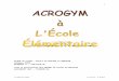 IUFM de LYON – Centre de BOURG en BRESSE · 3 Acrogym 10. 2004 M. Coltice – A. Guérin INTRODUCTION. Cette activité qui est appelée diversement, ACROGYM, ACROSPORT, voire ACRO-JEUX