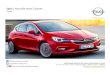 Opel : Nouvelle Astra 5 portes - Opel Axocar à La ...axocar-automobile.com/wp-content/uploads/2015/10/... · Opel : Nouvelle Astra 5 portes Tarifs TARIFS GAMME NOUVELLE OPEL ASTRA