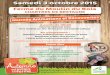 Samedi 3 octobre 2015 - bretagnealaferme.com · 9 9 0 0 7 2 7 7 S M I Entrée libre A partir de 10h00 Paulette et Daniel Orain vous invitent sur leur ferme pour une journée ludique