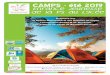 CAMPS - été 2019mairie-terranjou.fr/wp-content/uploads/Camps-Ete-2019.pdf · les coteaux, des activités de découverte, des séjours à la mer… Cette année, l’été s’annonce