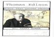 KM C368-20180117105433 - Thomas Edison Muckers...Thomas Edison WORD& - EXQ-QUO ES- HOTOS zzzz' ROMAN HARRY . Thomas Fdison in Words, Text, Quotes and Photos . Table of Content . Introduction