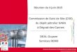 Réunion du 4 juin 2015 Commission de Suivi de Site (CSS ... · Services REMD & PCE4 Réunion CSS SARA DDC – 4 juin 2015 instaurée par le décret n°2012-189 du 7 février 2012