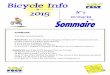 Bicycle Info 2015 - VC Villejust · 2015. 12. 19. · 2015 LIF FSGT 14/16 rue Sc andicci 93500 Pantin Tél : 01 49 4 2 23 24 – Fax : 01 49 4 2 23 60 N°2 ... 27 DUTEAU Gilles ES