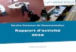 Rapport d'activité 2016 SCD de Haute-Alsace · l’impact viendra au fil du temps et de l’appropriation par chacune et chacun de ses nouvelles missions. C’est l’occasion de
