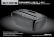 P-35C POWER SHRED POWER P-35Cassets.fellowes.com/manuals/P-35C_Manual_3L_2012.pdf · ENGLISH Model P-35C 2 Will shred: Paper, credit cards and staples Will not shred: Continuous forms,