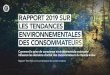 Comment la prise de conscience environnementale croissante ...tête, cités par plus de 50 % des consommateurs en France et dans le monde. Seulement 34 % des participants français