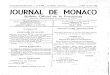 francs LONM 12 SUIN JOURNAL DE MONACO · JOURNAL DE MONACO Lundi 12 Juin 1950 Ordonnance Souveraine riD 218 du 2 mai 1950 portant. nominations dans l'Ordre de Silint-Charles. •