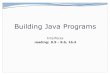 Building Java Programs · When using Java's built-in collection classes: It is considered good practice to always declare collection variables using the corresponding ADT interface