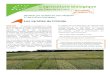 Objectif - Chambres d'agriculture - Pays de la Loire...Objectif En agriculture biologique, le choix de la variété est un levier technique primordial dans un objectif de performance