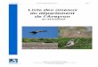 Liste des oiseaux - biolovision.net€¦ · LPO Aveyron Liste des oiseaux de l’Aveyron 2019 3 Calvet A., Latrouite D., Talhoët S. et al. (2018). Les oiseaux rares dans le Tarn,