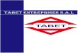TabeT enTreprises s.a...GROUPE TABETa démarré en Afrique en 1946. Dirigé par Mr. Antoine TABET, le groupe a développé ses opérations dans différents continents