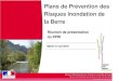 Plans de Prévention des Risques Inondation de la Berre€¦ · Réunion de présentation du PPRI Mardi 31 mai 2016. Direction Départementale des Territoires et de la Mer de l'Aude