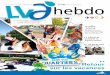 La Vie Amandinoise hebdo - Saint Amand Les Eaux · 2020. 8. 27. · Le chiffre 2054 créneaux d’activités et 16 stages proposés dans le cadre de « L’été dans vos quartiers