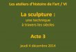 La sculpture - Centre de Chalon sur Saône · Données matérielles : - matière : bronze. - dimensions : haut 1,80 m. - lieu de conservation : Delphes, musée archéologique. . Identification