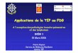 Applications de la TEP au FDG - Freedermatod1.free.fr/Mednucl/TEP_D1_2006.pdf · 2006. 4. 24. · Cancers de la cavité buccale N0, évidement triangulaire exploratoire ! : 70% des