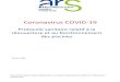 Coronavirus COVID-19€¦ · Coronavirus COVID-19 Protocole sanitaire relatif à la réouverture et au fonctionnement des piscines 10 juin 2020 Document réalisé, après adaptation,