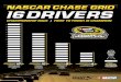 NASCAR CHASE GRID 16DRIVERS CHAMPIONSHIP RACE sprint cup chase the cup 14 13 11 nascar cup challenger