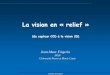 (du capteur CCD à la vision 3D) · LIOVIS 20142015- La vision en « relief » (du capteur CCD à la vision 3D) Jean-Marc Frigerio INSP Université Pierre et Marie Curie jean-marc.frigerio@upmc.fr