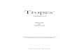 Manuel de Tropes V8tropes.fr/ManuelDeTropesV840.pdf · Manuel de Tropes - 2 Sommaire Introduction 5 Contributeurs 5 CHAPITRE 1 - Analyser des textes 6 Enregistrer un document en format