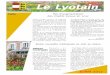 Le Lyotain - saint-lye.frPage 1 Le Lyotain Edito Juillet 2017 Pas d’augmentation des impôts locaux en 2017 Notre nouvelle métropole se met en place Cette année encore, le Conseil