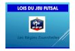 Les Règles Essentielles - District Meurthe-et-Moselle Football · 2017. 10. 24. · Les Règles Essentielles Direction Technique Nationale . Gardien: Relance à la main Aucun but