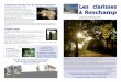 L’histoire en marche (14) : les clarisses à Besançon Les ... · Autre innovation exceptionnelle : Huit sœurs de la communauté et quelques amis partent en pèlerinage à Assise