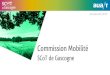 Commission Mobilité - SCoT de Gascogne...Le PADD: exempled’orientations SCoT de Montpellier Protéger et reconquérir les composantes agro-naturelles, les paysages et la biodiversité