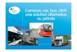 Camions, car, bus: GNV une solution alternative au pétrole...• Réduction jusqu’à 95% des émissions de GES par rapport à l’essence et au diesel. • Intégration des EnR