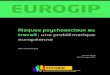 Risques psychosociaux au travail : une problématique ... RPS une... · 4 Risques psychosociaux au travail : une problématique européenne - janvier 2010 ///// réf.EUROGIP-47/F