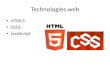 HTML5 CSS3 JavaScripts193603589.onlinehome.fr/snir/res/cours/Web.pdf · Historique • HTML 1 : c'est la toute première version créée en 1991. • HTML 2 : apparaît en 1994 et