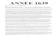 New ANNÈE 1639 - Geneanet · 2018. 6. 29. · ANNÈE 1639 Relevée par Yves LEMAIRE. Reconnaissances 1639 : 156 piéces à Saint-Omer 4E5/230 : 1) Reconnaissance N° 1 le 12/3/1639