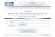SARL à capital variable (20 000 €) - Code NAF 7490 B SIRET ... · DATE 26/06/13 EMISSION J.-B. LANNEBERE S. MANSINCAL VERIFICATION T. MAUBOUSSIN Communauté Urbaine de Bordeaux
