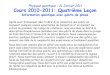 Cours 2010-2011: Quatrième Leçonpodcastfichiers.college-de-france.fr/haroche-20110131.pdf · 2011. 2. 28. · #3.10 4(4$6) Le nombre d’opérations possibles N op pendant le temps